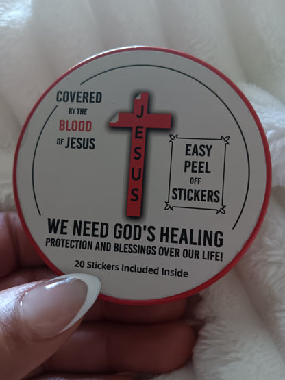 The Blood of Jesus Stickers