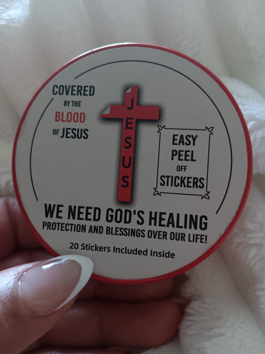The Blood of Jesus Stickers