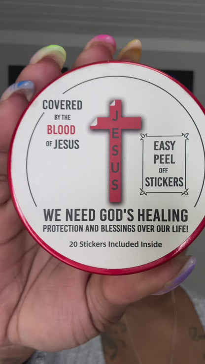 The Blood of Jesus Stickers